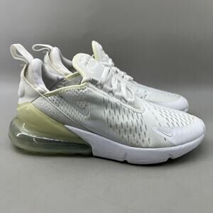 Kid's 5 / Women's 6.5 - Nike Air Max 270 Shoes White Running Comfort Sneakers